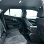 The 2025 Blazer EV interior showcases its spacious cabin design with comfortable seating for five, premium materials, and a modern, uncluttered layout.