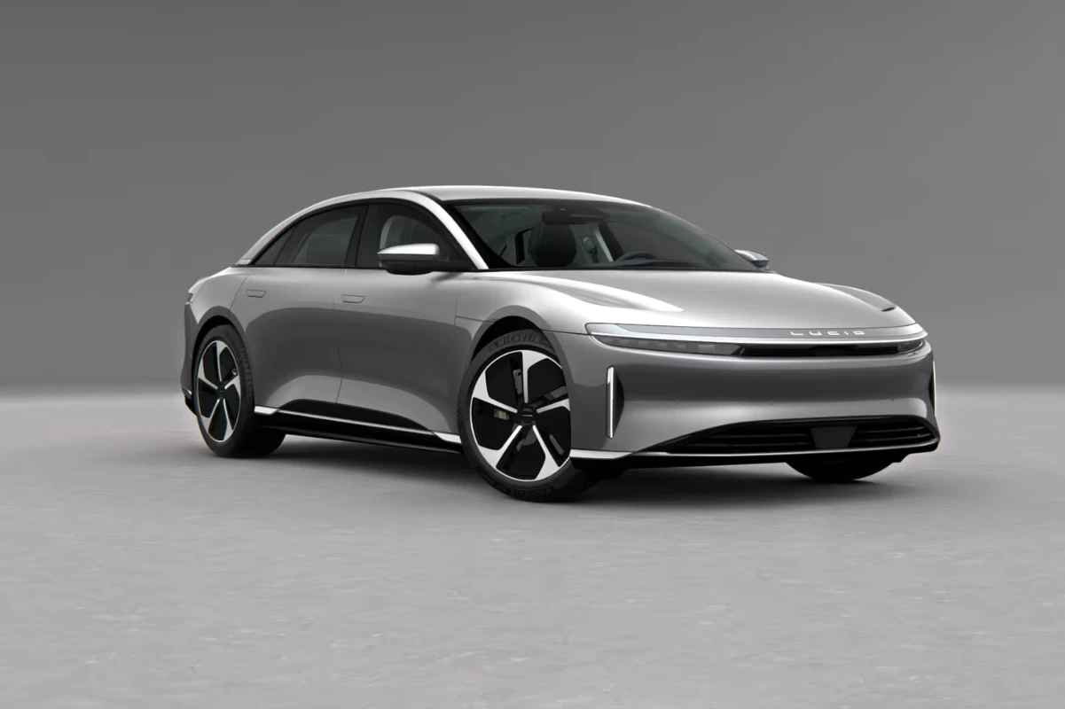 2025 Lucid Air Cosmos Silver Metallic