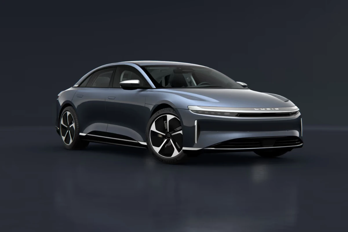 2025 Lucid Air Fathom Blue Metallic