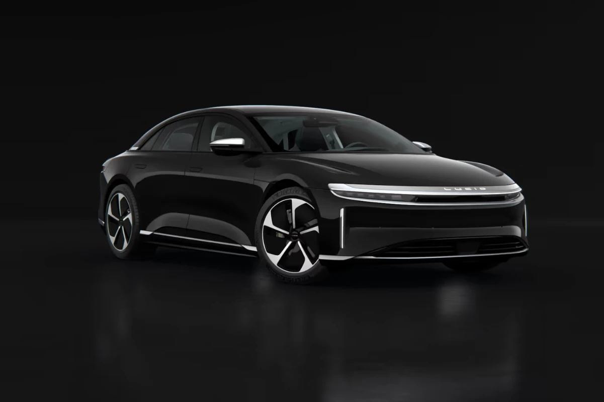 2025 Lucid Air Infinite Black Metallic