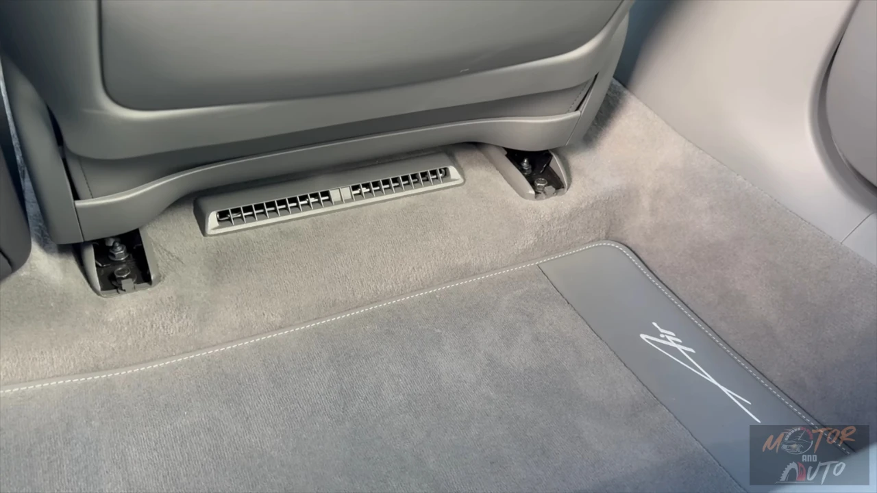 2025 Lucid Air Rear Air Vents Below Front Seats