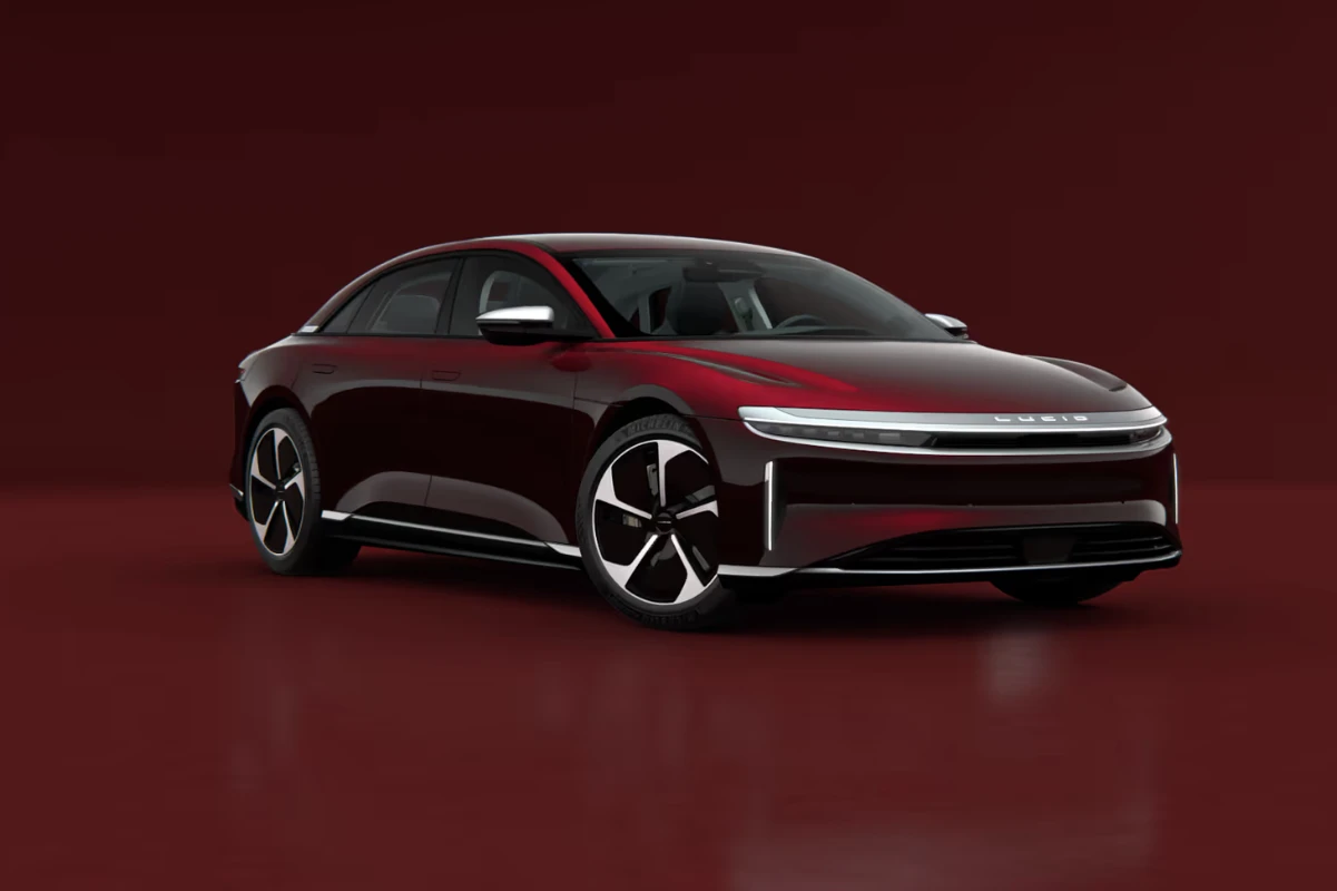 2025 Lucid Air Zenith Red Metallic
