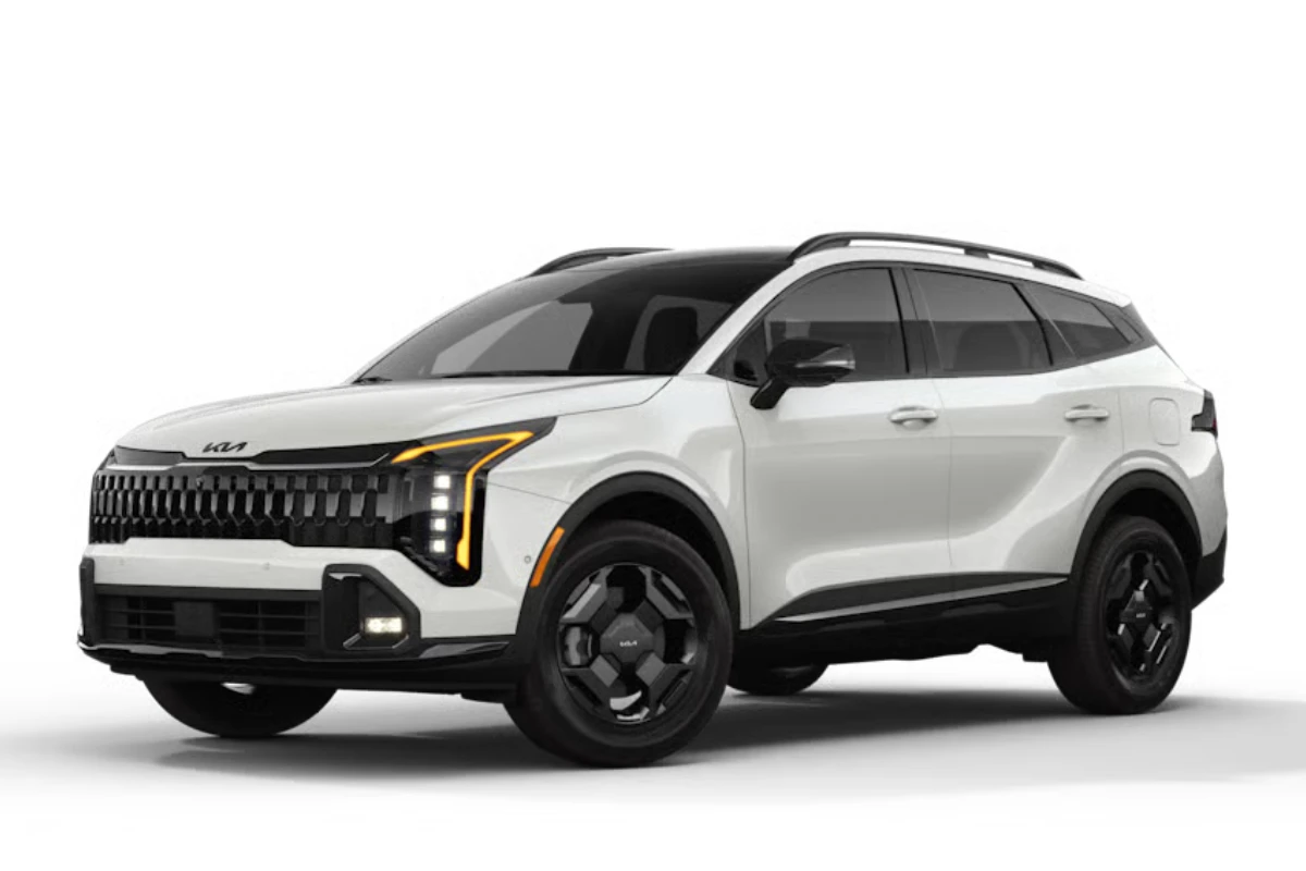 2026 Kia Sportage Glacial White Pearl Color