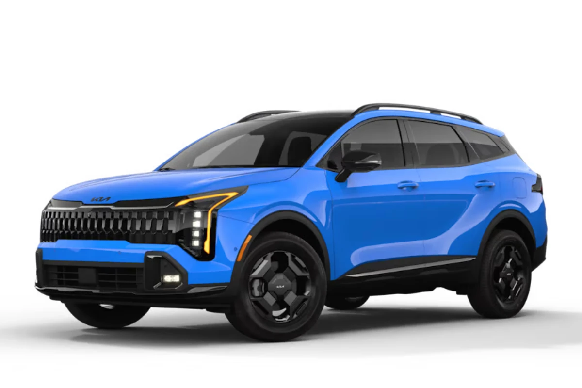 2026 Kia Sportage Nebular Blue Color