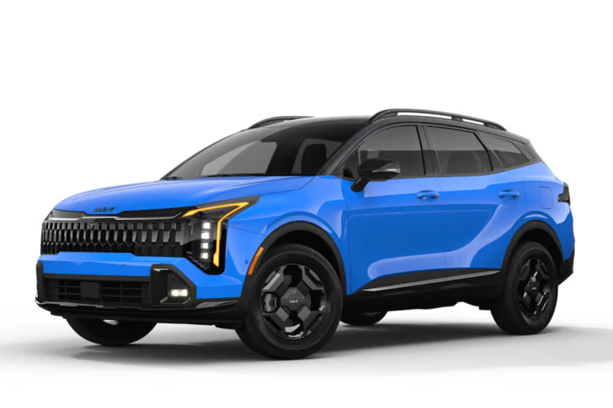 2026 Kia Sportage Nebular Blue - Ebony Black Roof