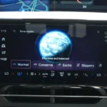 The 11.1-inch touchscreen in the 2025 Lincoln Nautilus provides intuitive access to drive modes